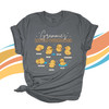 Grammie's little ducklings personalized DARK Tshirt