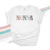 Nonna colorful font personalized unisex adult Tshirt 