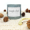 Maple Chai and Sweet Cream rustic tin autumn scent luxury vegan candle