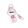 Thirteenth birthday era party lip balm keychain holder with lip balm option party favor