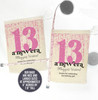 Thirteenth birthday eras party taylor inspired personalized party favor bag