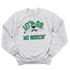 St. Patrick's Day jason kelce let's go day drinkin funny adult crew neck sweatshirt or Tshirt