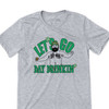 St. Patrick's Day jason kelce let's go day drinkin funny adult crew neck sweatshirt or Tshirt