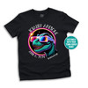 Dinosaur totality awesome solar eclipse 2024 kids DARK Tshirt