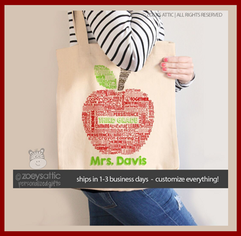 Best Selling Teacher Tote Bags