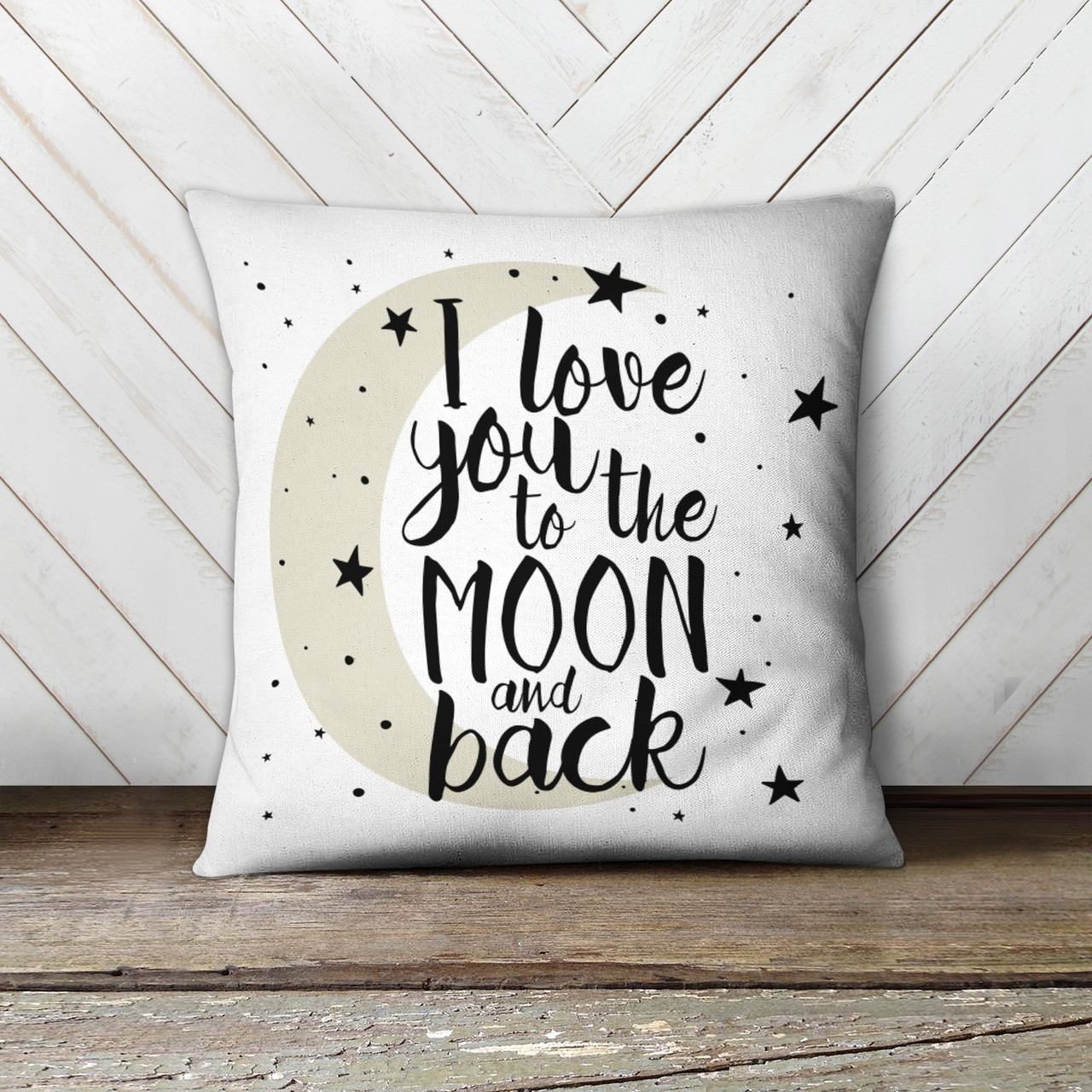 Home Garden Personalised Cushion Cover Valentines Day Love You To The Moon And Back Gifts Indian South Asian Home Decor Pillows