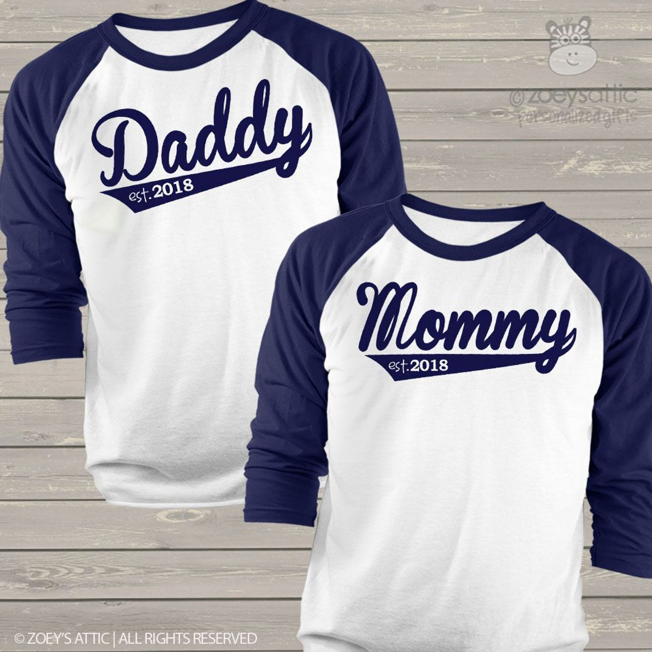 Custom Mama/Papa Bear Matching Outfits - Unique Personalized