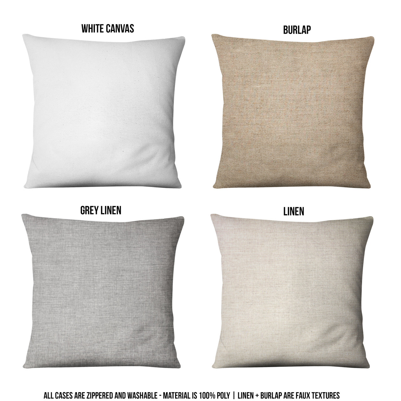 Handcrafted Throw Pillow Inserts