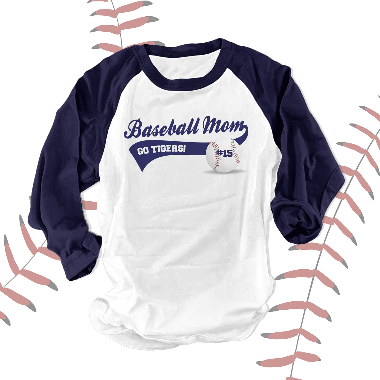 Custom Team Raglan Sleeve Button-Down Softball Jerseys