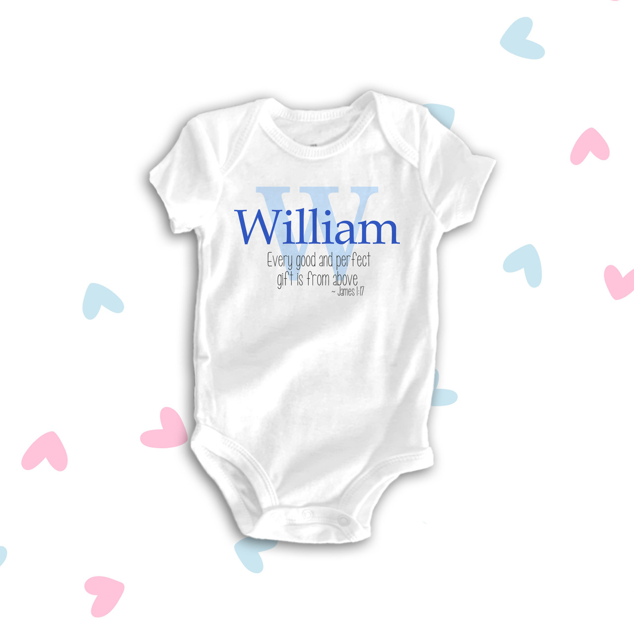 Monogram Baby Bodysuit