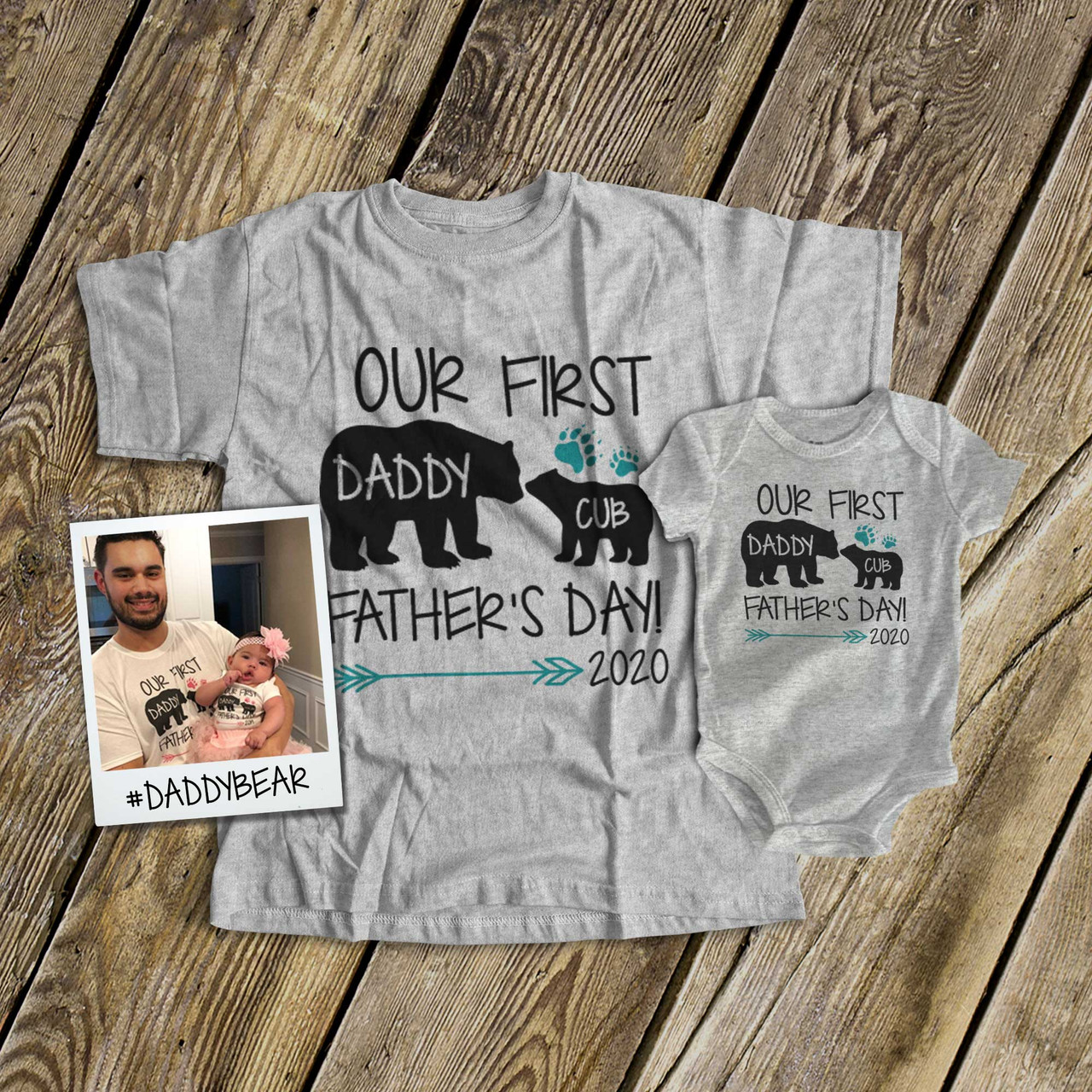 Papa Bear Cubs Father s Day Dad Squared Two Kids R T-Shirt