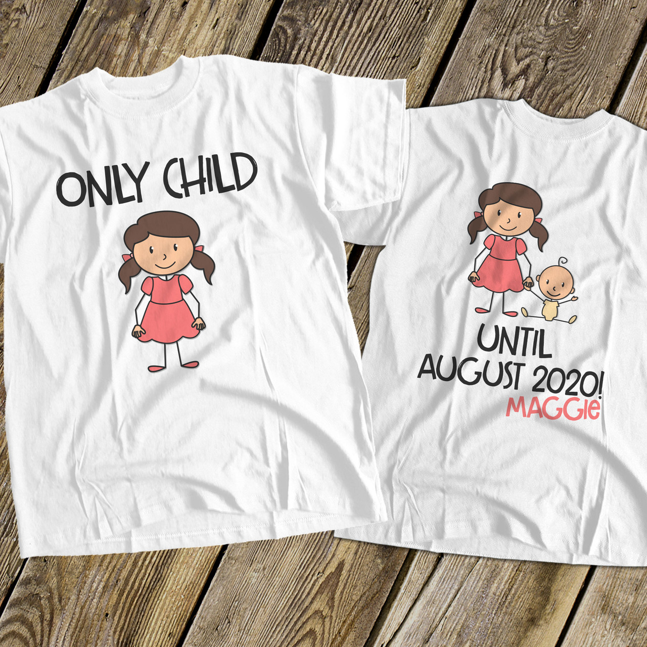 big sister shirt only child big sister pregnancy announcement t shirt