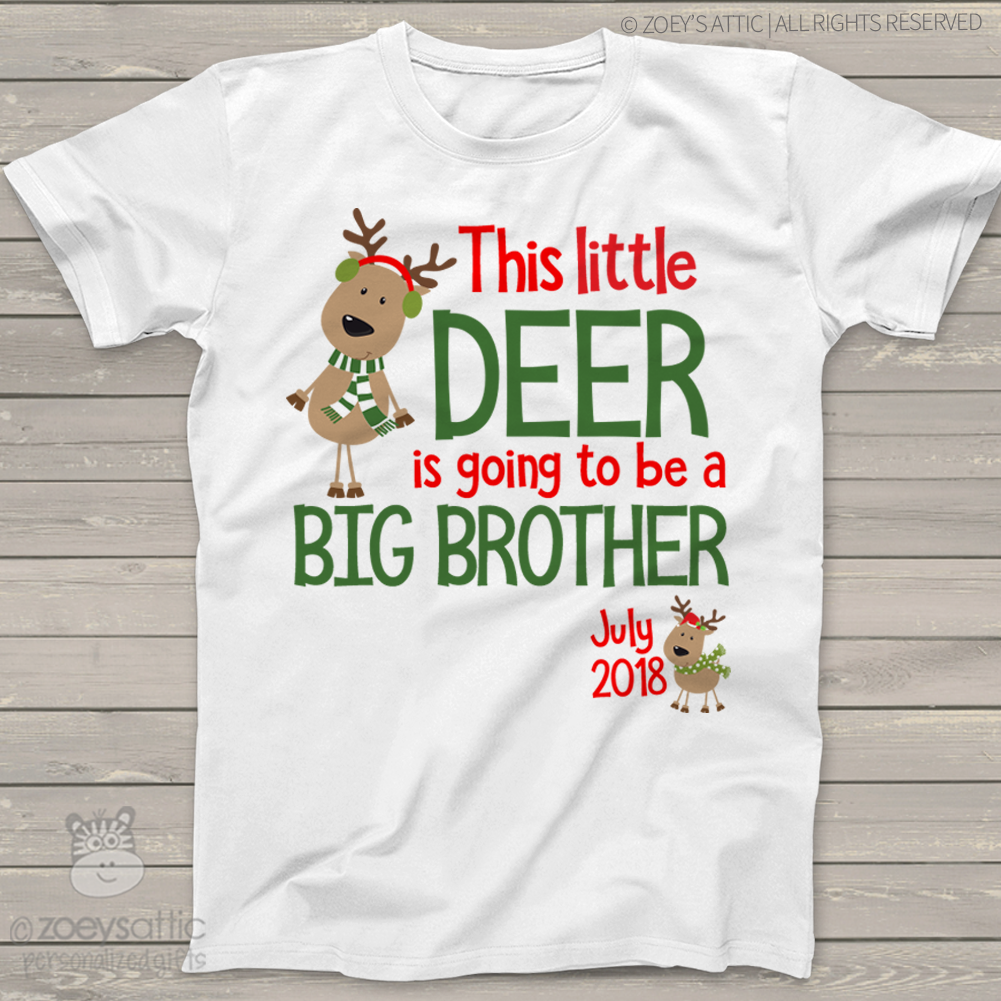christmas big brother shirt, big 