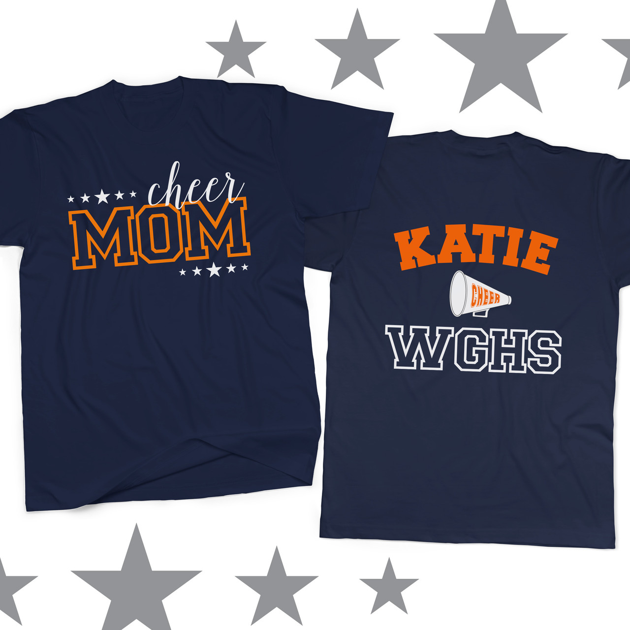 Custom Football Shirts Football Mom Shirts Football And Cheer Mom