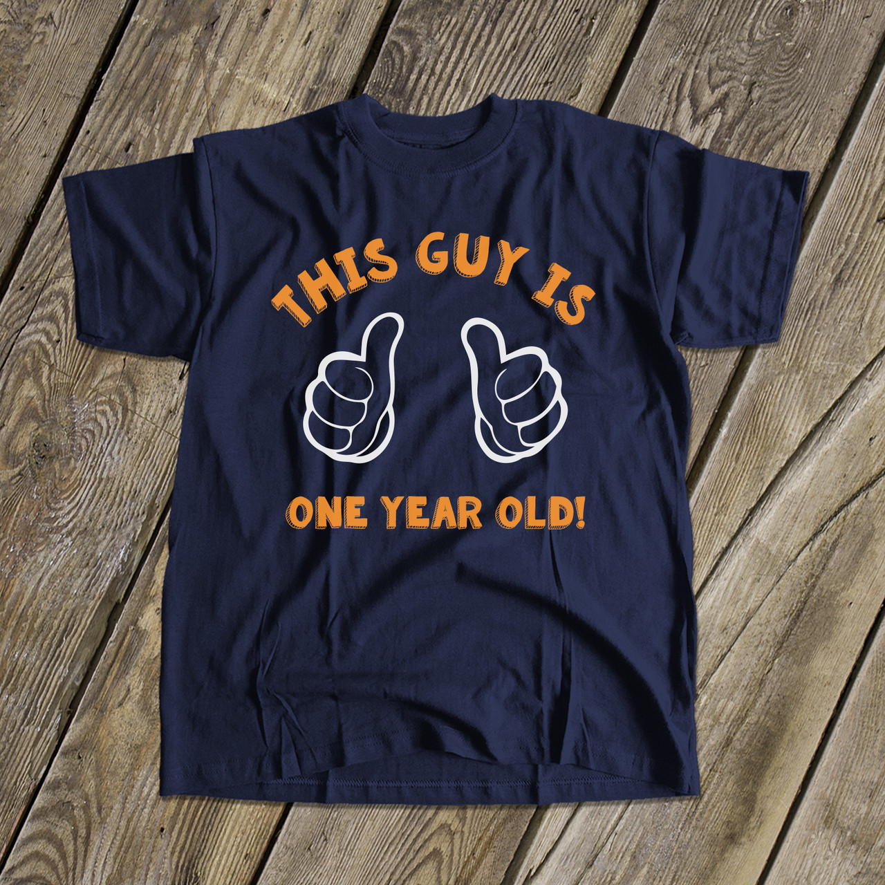 Boy 1st Birthday Shirt One Year Old Guy First Birthday Dark T Shirt