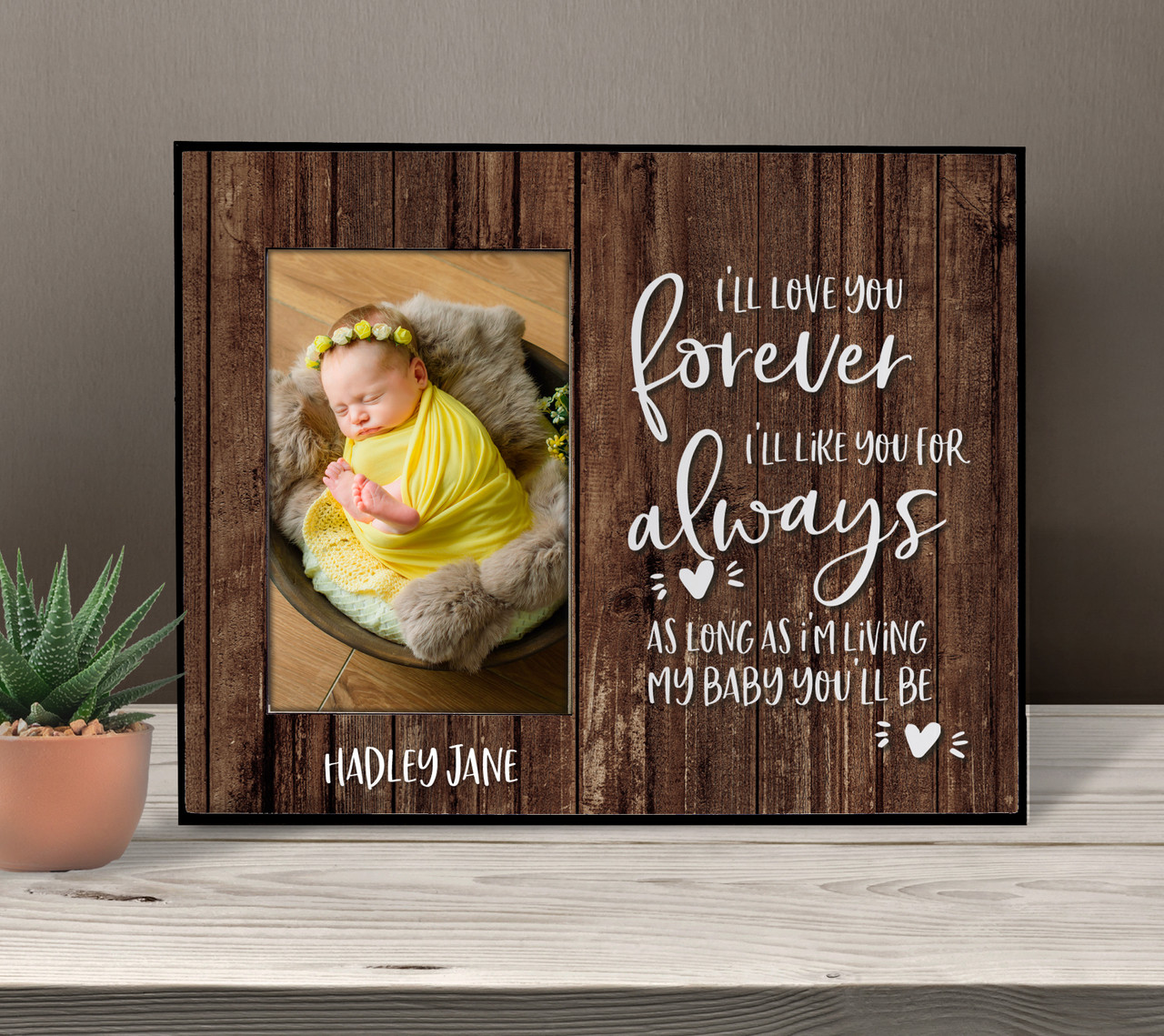 i love you mom picture frame