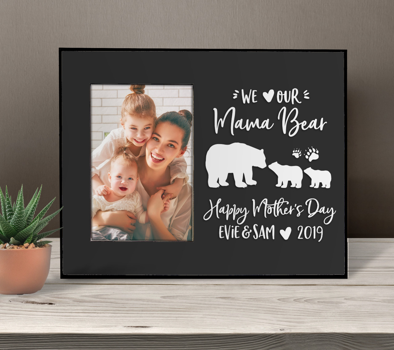 mama bear picture frame