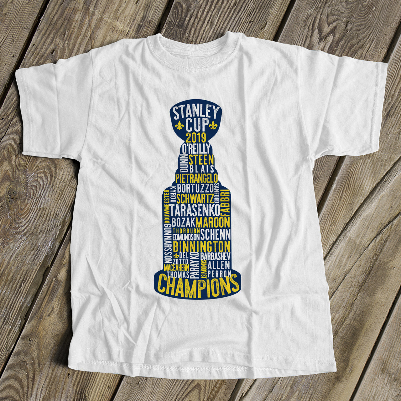 St. Louis Blues 2019 Stanley Cup Champions Ladies Polo Shirt XS-6XL Womens  New
