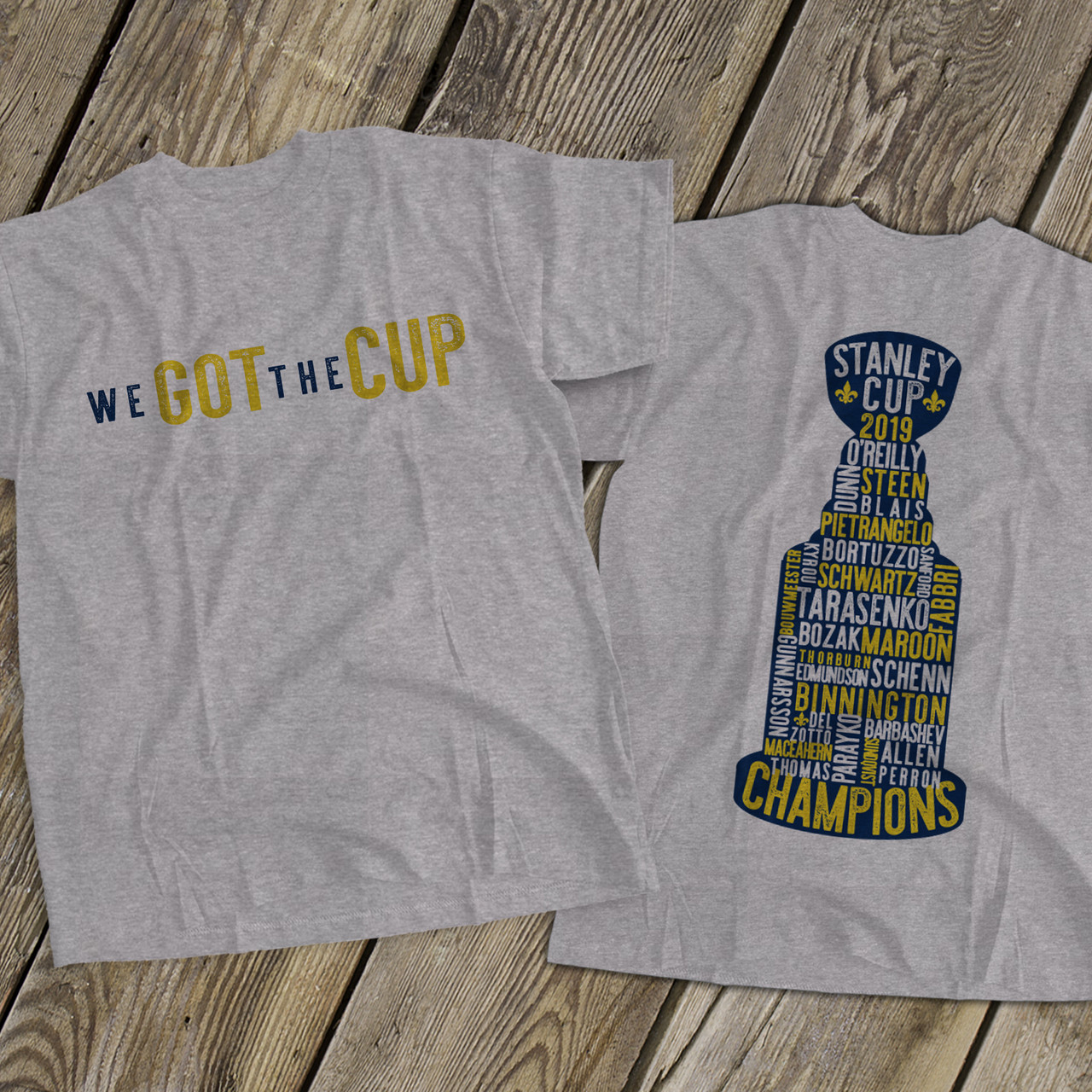 We Went Blues Saint Louis 2019 Cup Champion Dark Unisex Tshirt