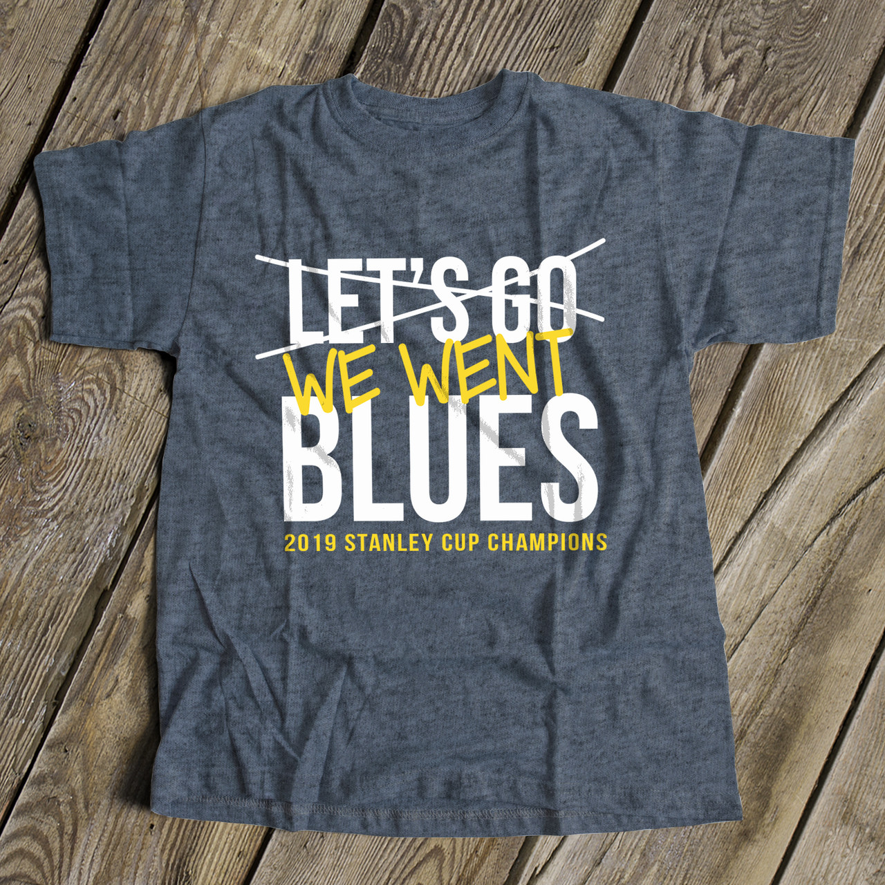 We Went Blues Saint Louis 2019 Cup Champion Dark Unisex Tshirt