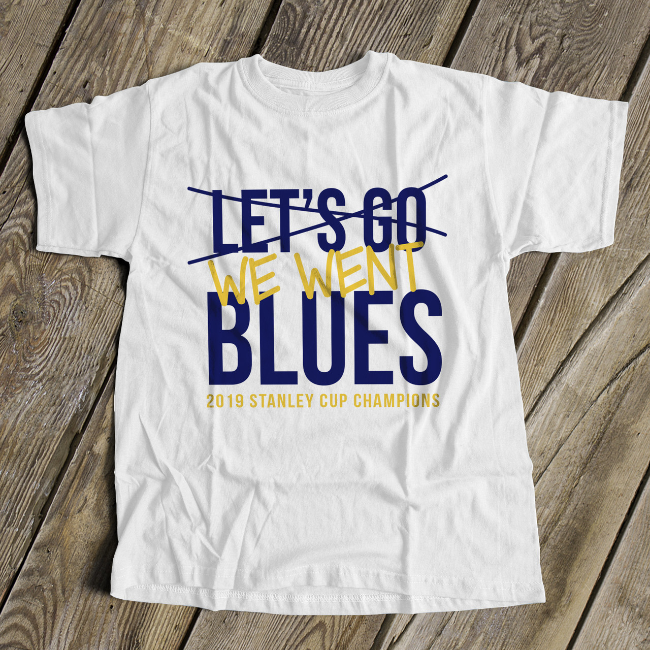 Zoey's Attic We Went Blues Saint Louis 2019 Cup Champion Unisex Tshirt