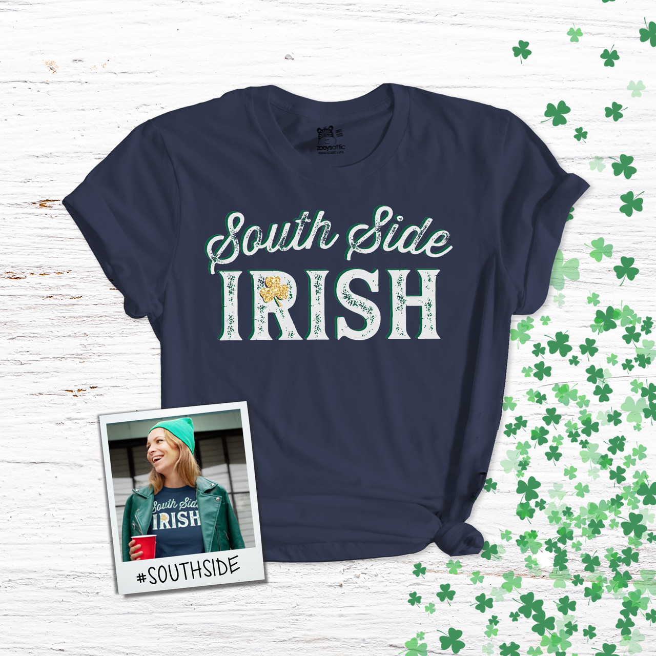 st patricks day shirt, shamrock south side irish parade chicago