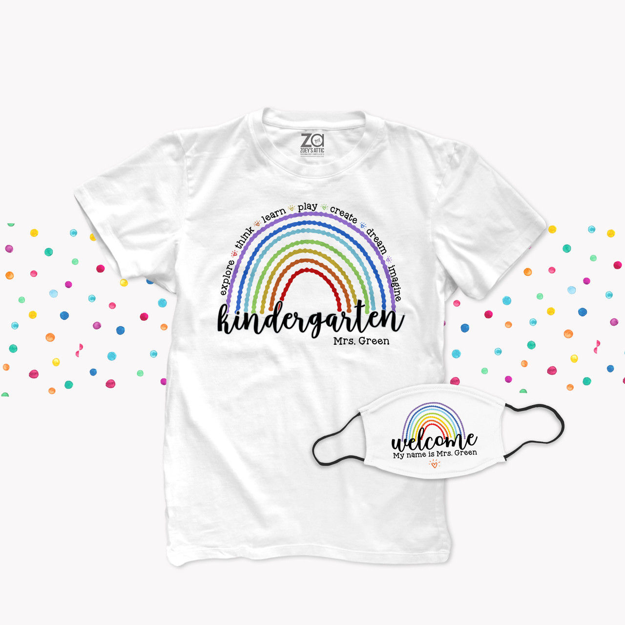 teacher name shirts