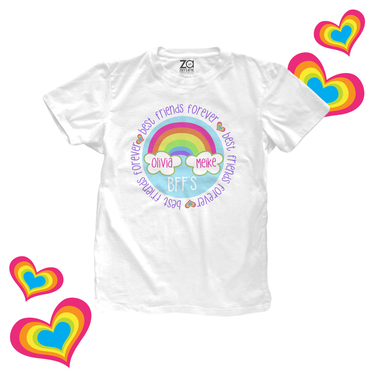 Rainbow Kids For kids Birthday T-Shirt 