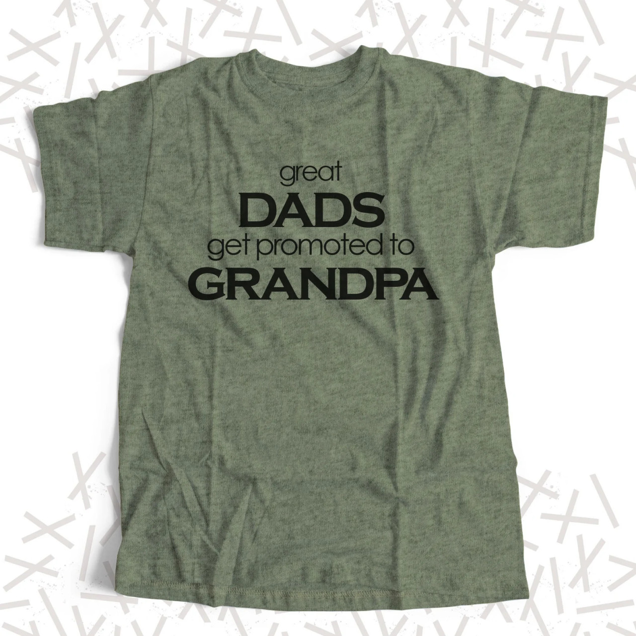 personalized mens shirt original design dad promoted grandpa