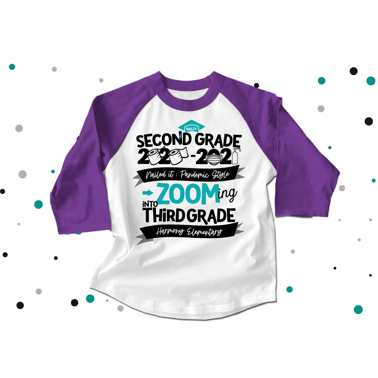 3rd grade quarantine shirt Clearance