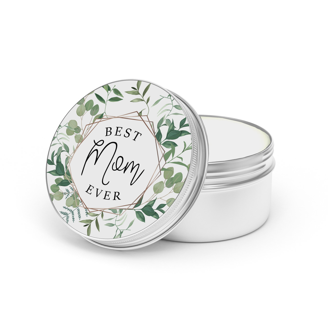 mothers day tin candle, best mom ever candle tin gift