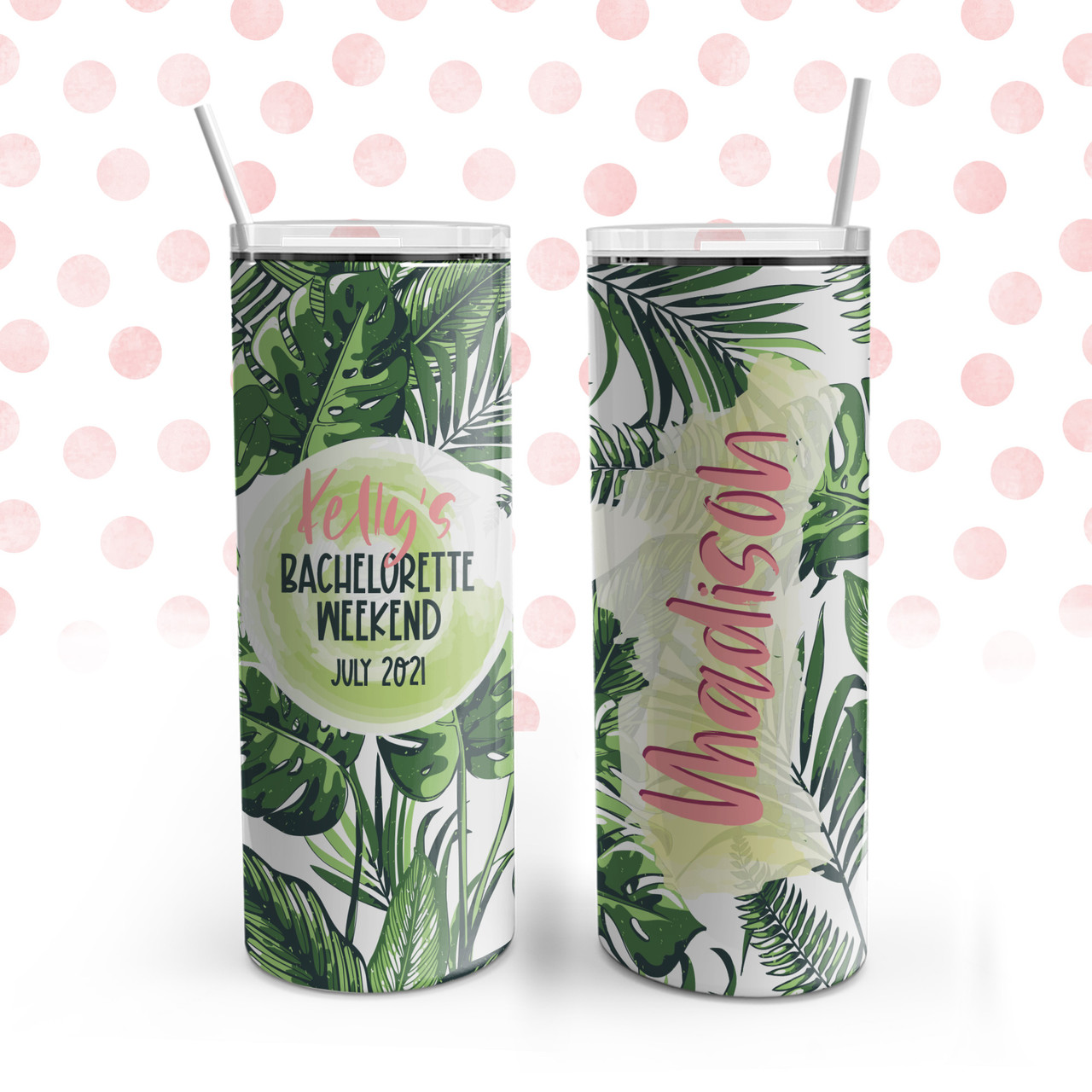 Palm Tree Skinny Can Cooler Vacation Hard Seltzer Holder Beach Bachelorette  Beach Bachelorette Favor Family Vacation Tropical Cup 