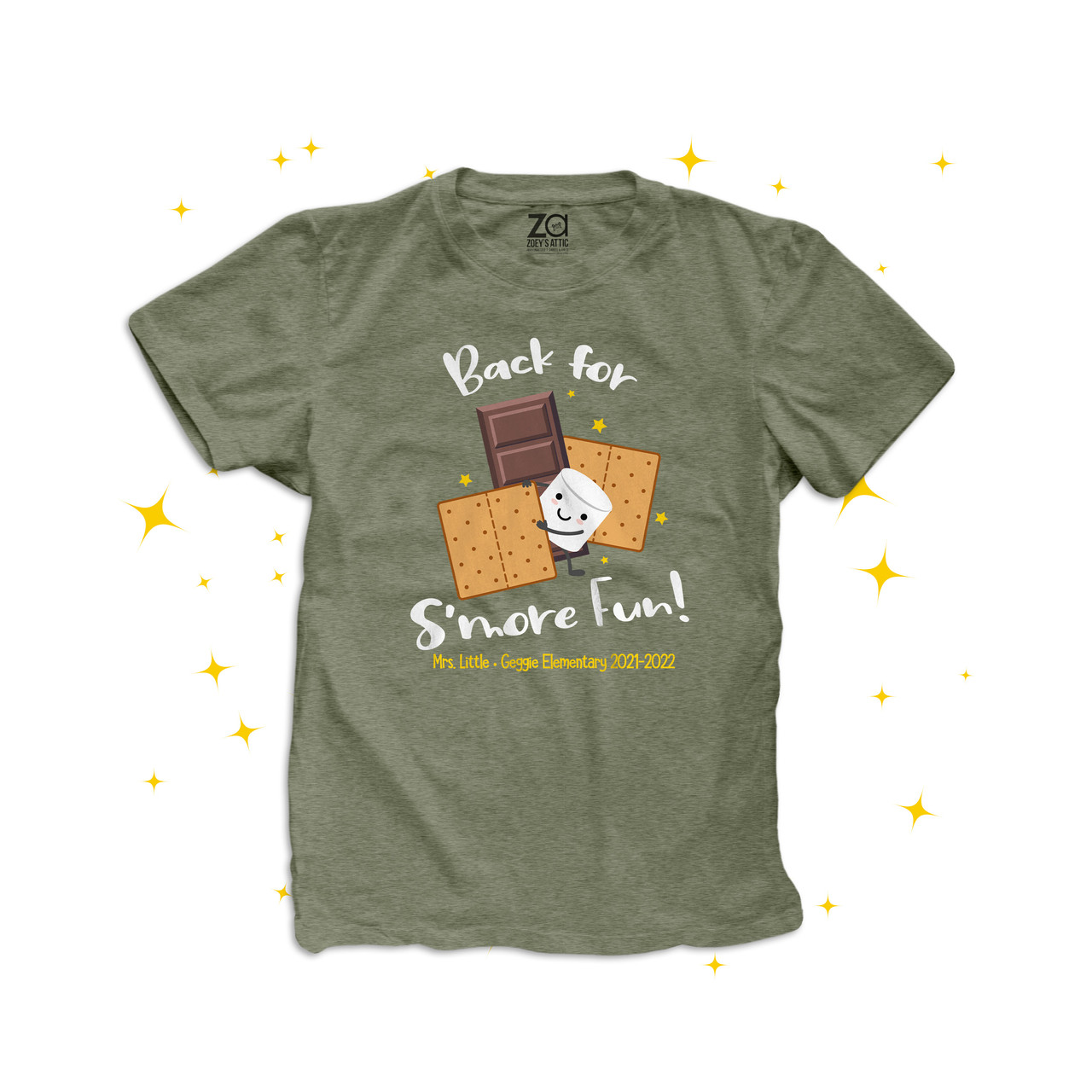 teacher back to school shirt, smore fun 