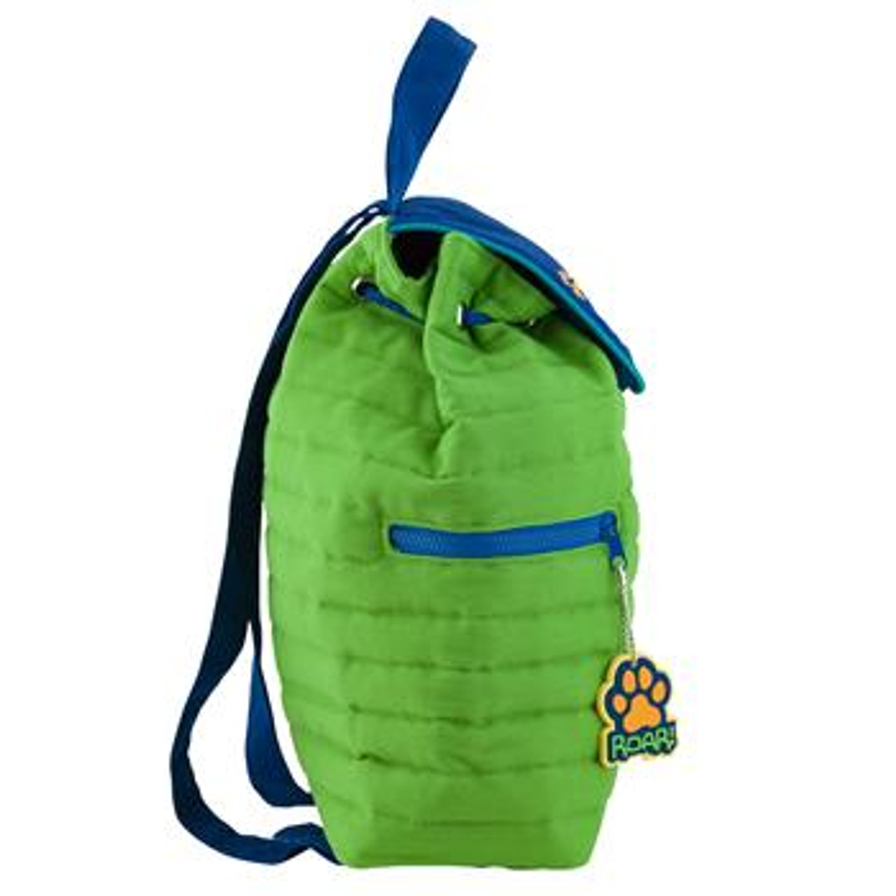 personalized school bag quilted roar lion embroidered kids backpack