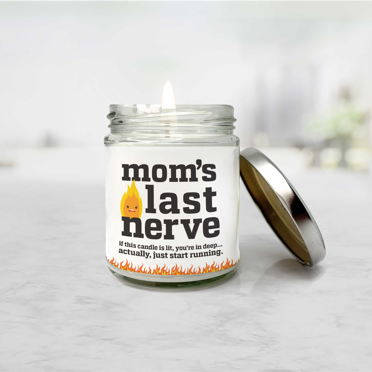Funny Mom Gifts, Gifts for Mom from Daughter Son, Moms Last Nerve, Funny  Jar Candle, Funny Mother's Day Gifts, Moms Birthday Gift, Gag Gift for Mom