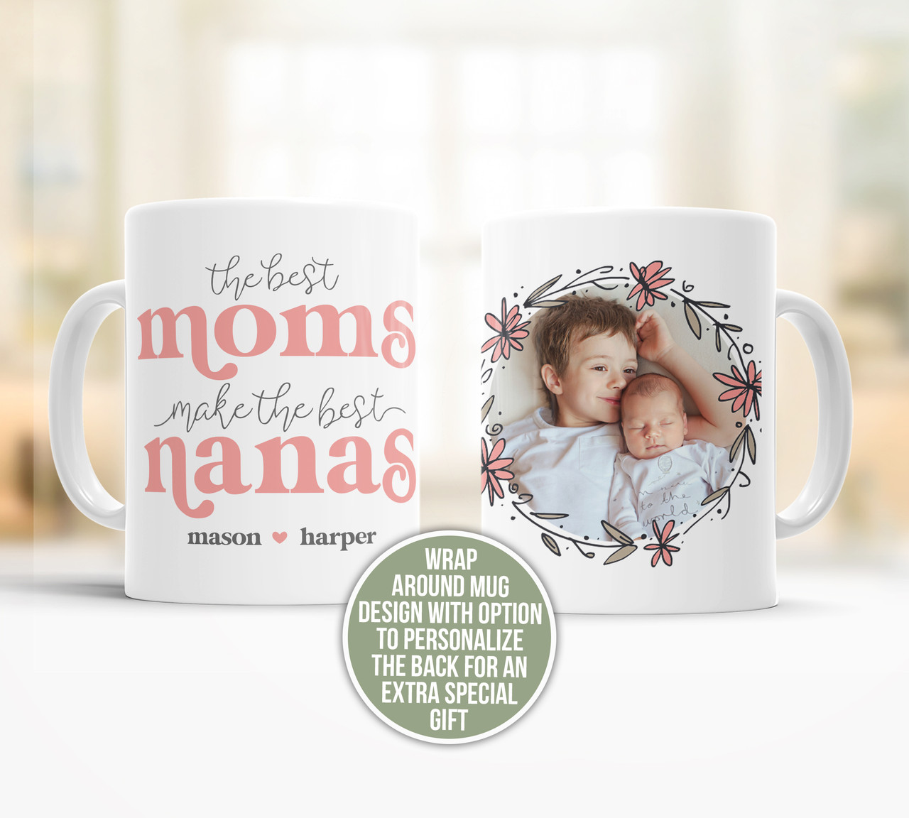 Best Mom Ever Mug, Mom Coffee Mug, Personalized Mom Mug, Mother's