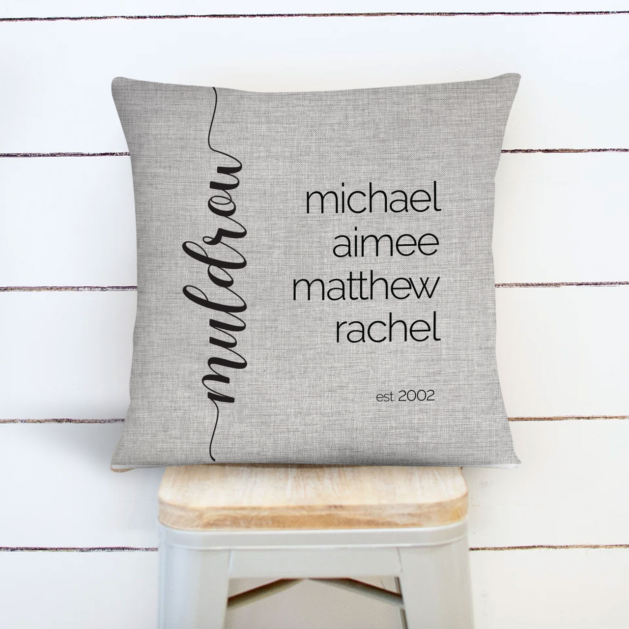 Be Amazing Personalized Throw Pillow Cover