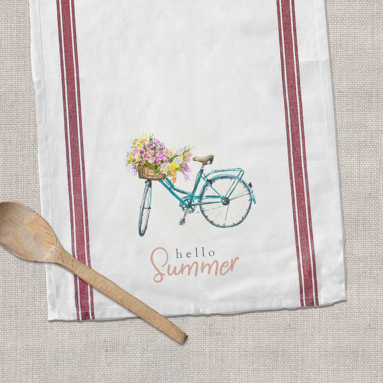 Hello Summer Kitchen Towels, 2-Pack