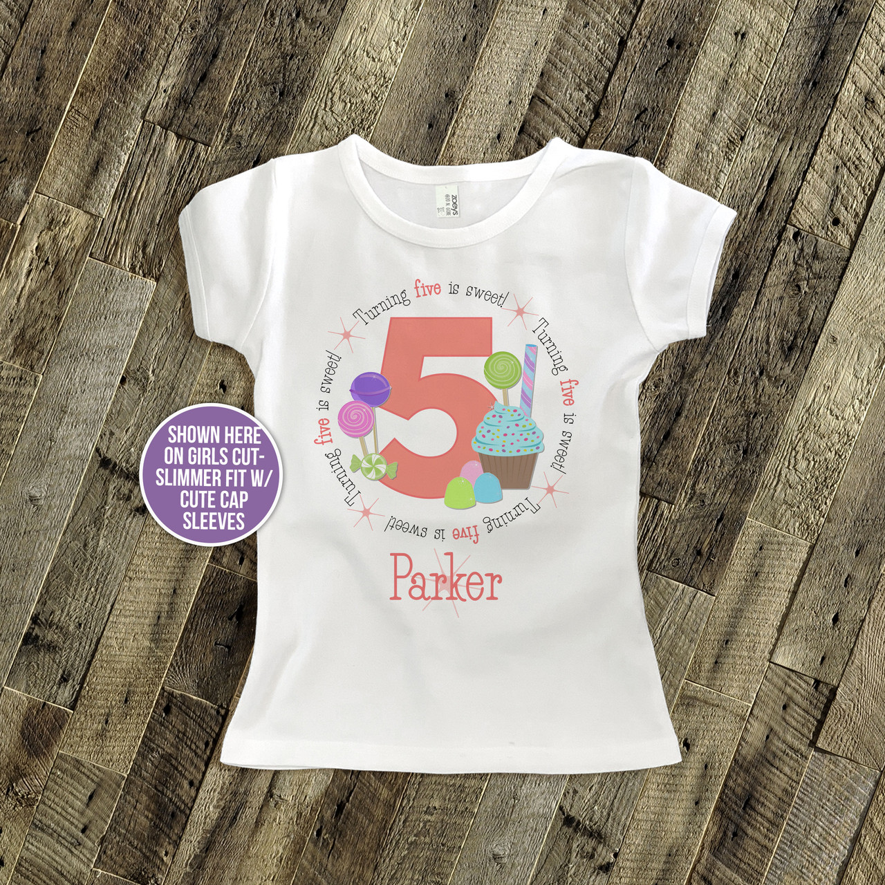 Personalized birthday shop shirts for girls