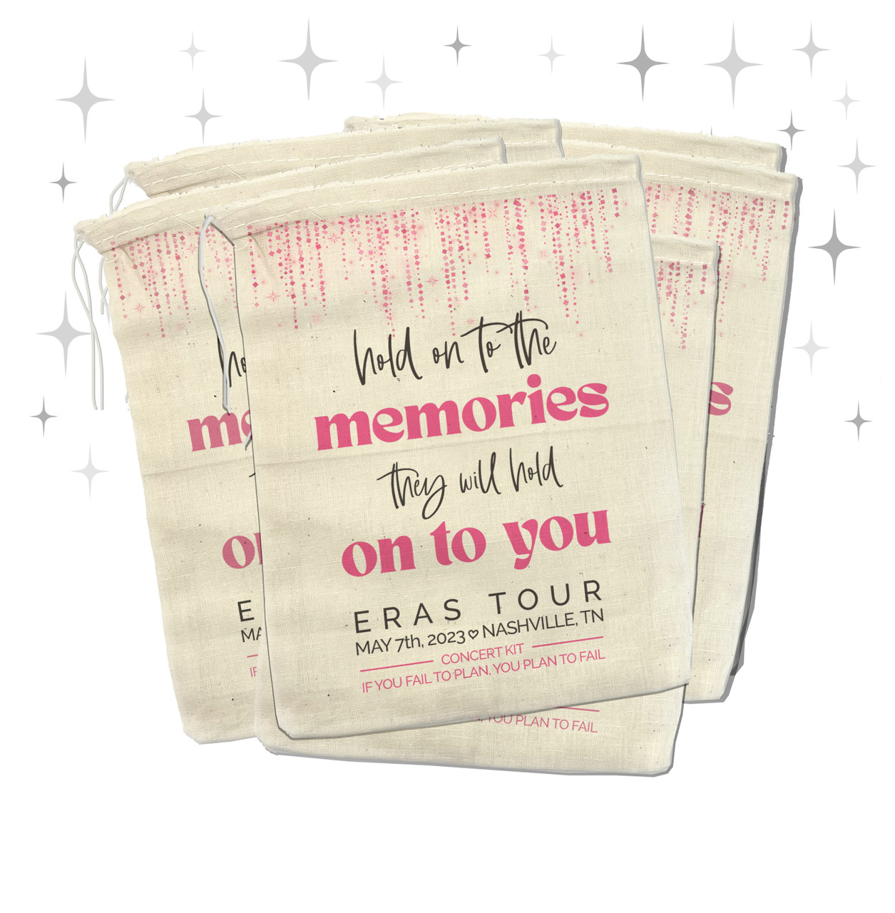 Eras Tour hold on to the memories taylor swift concert kit with content  option