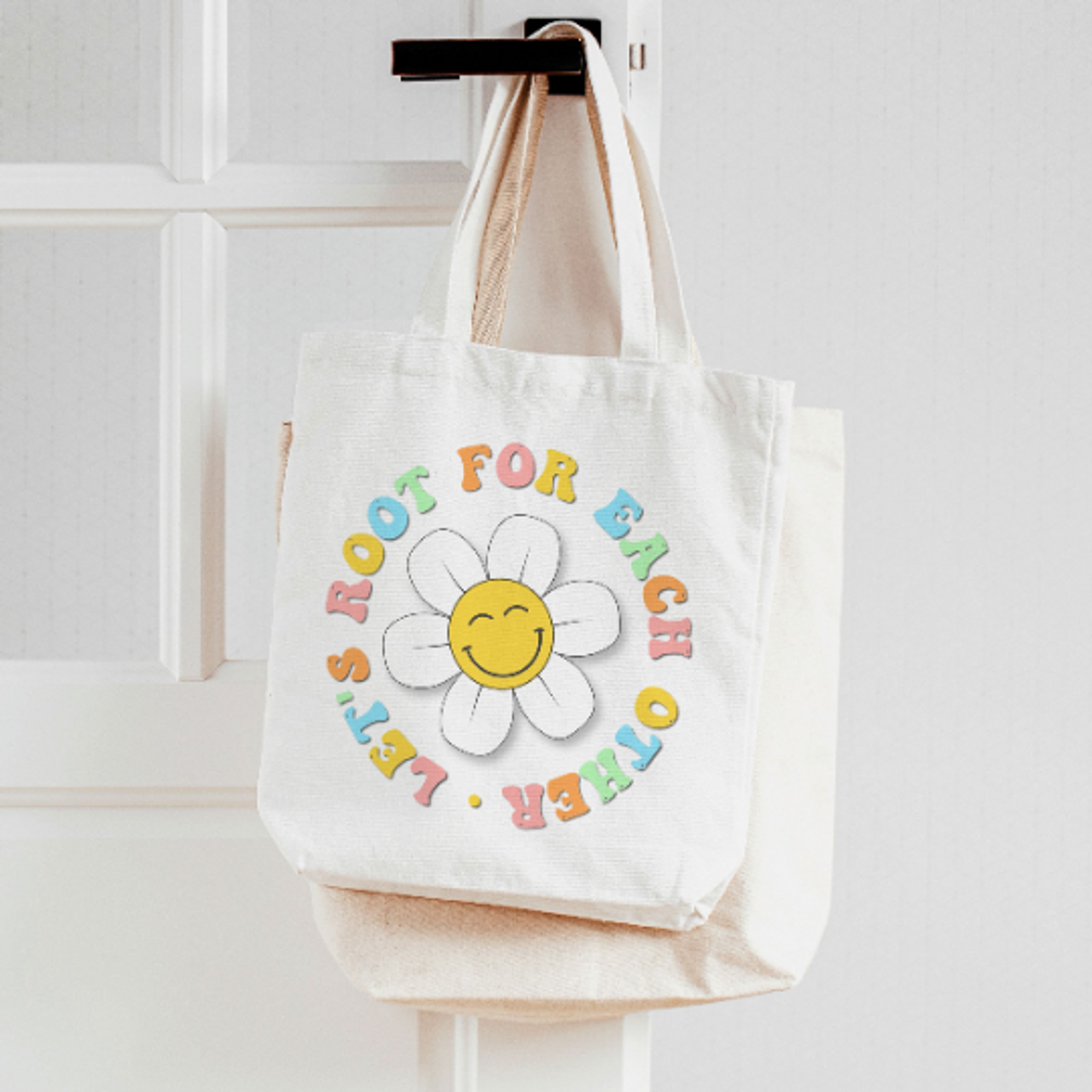 tote bag flower, canvas bag, cotton bag, tote bag, tote gift