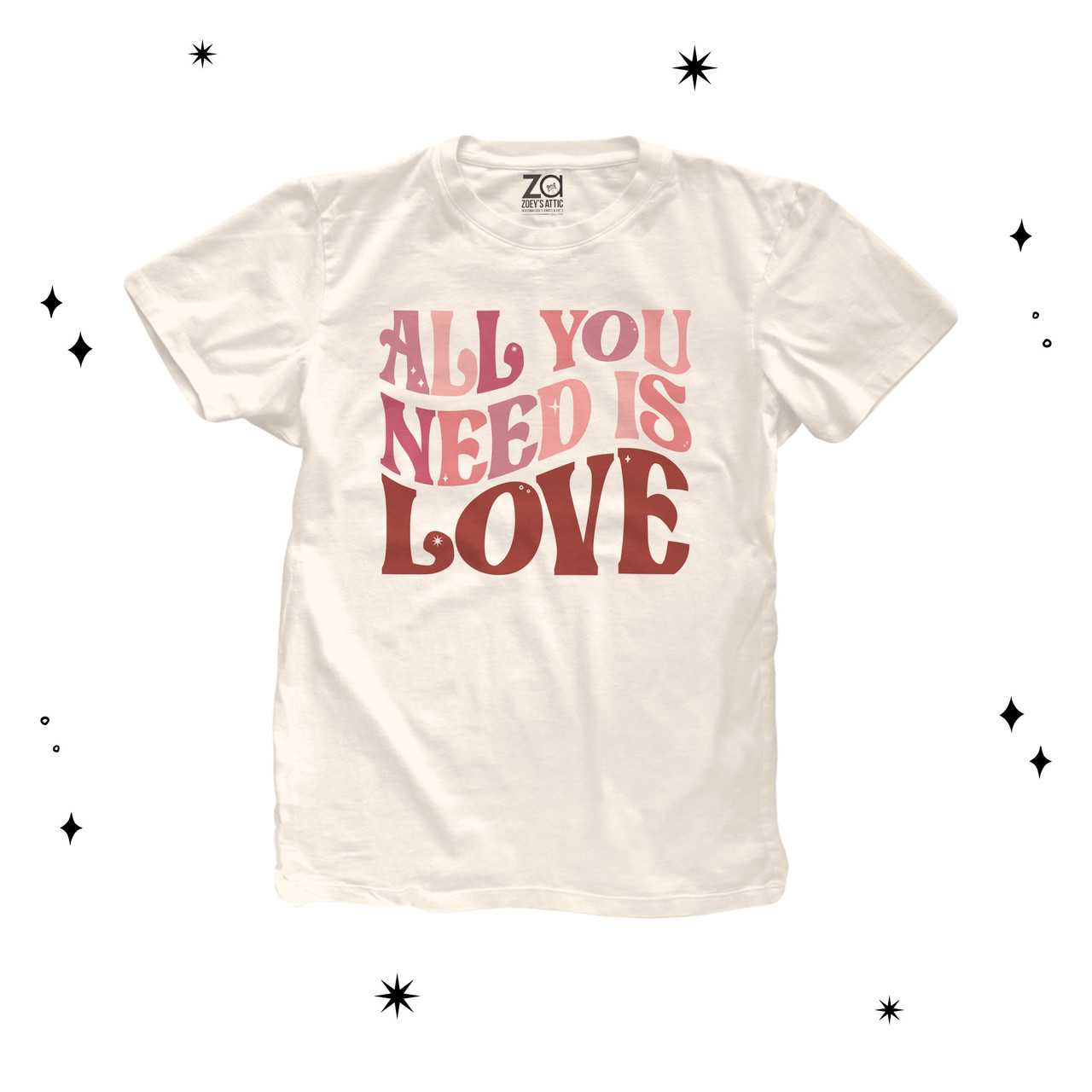 girl Valentine shirt, love pink retro groovy text tshirt bodysuit