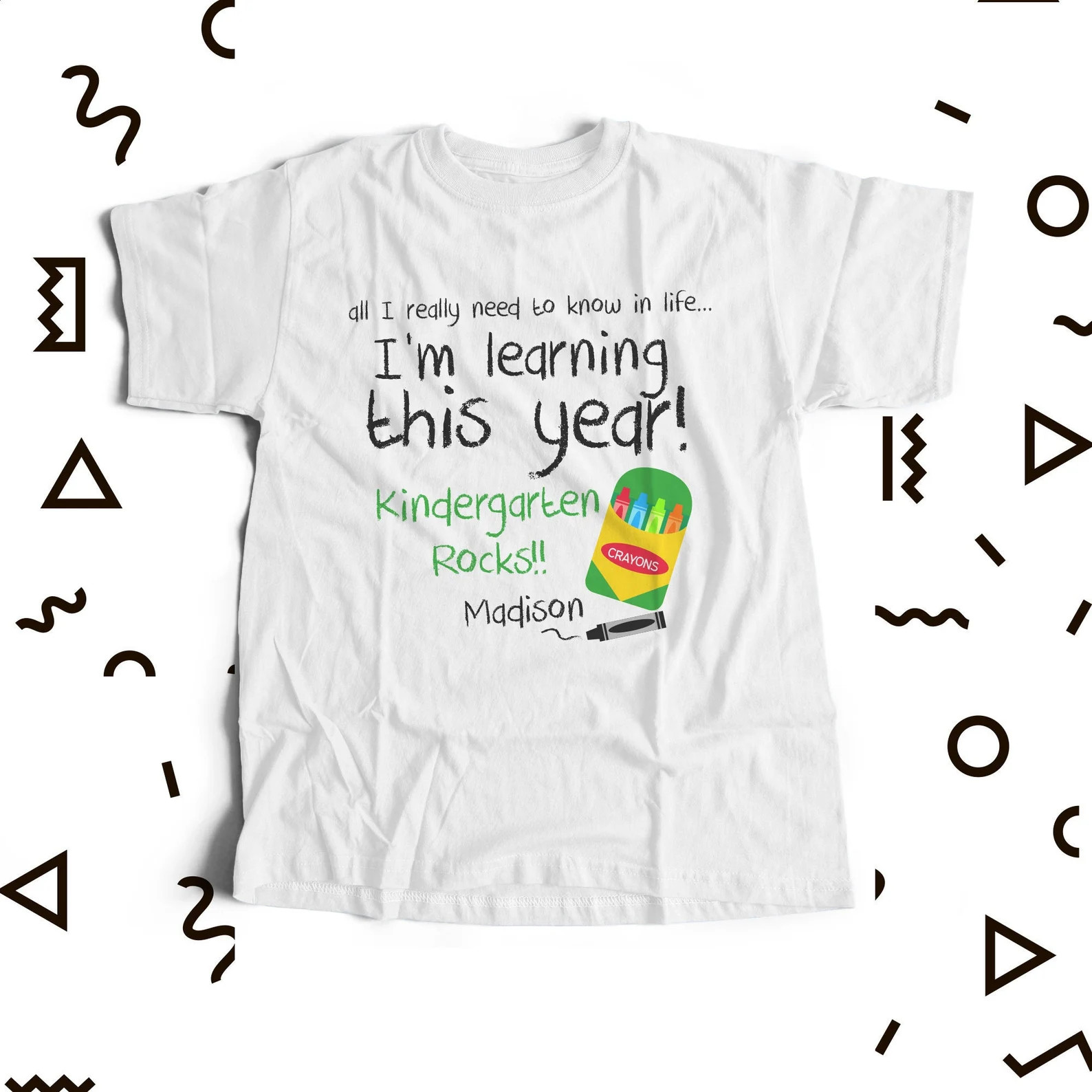 personalized kids shirt, back to school funny school t-shirts