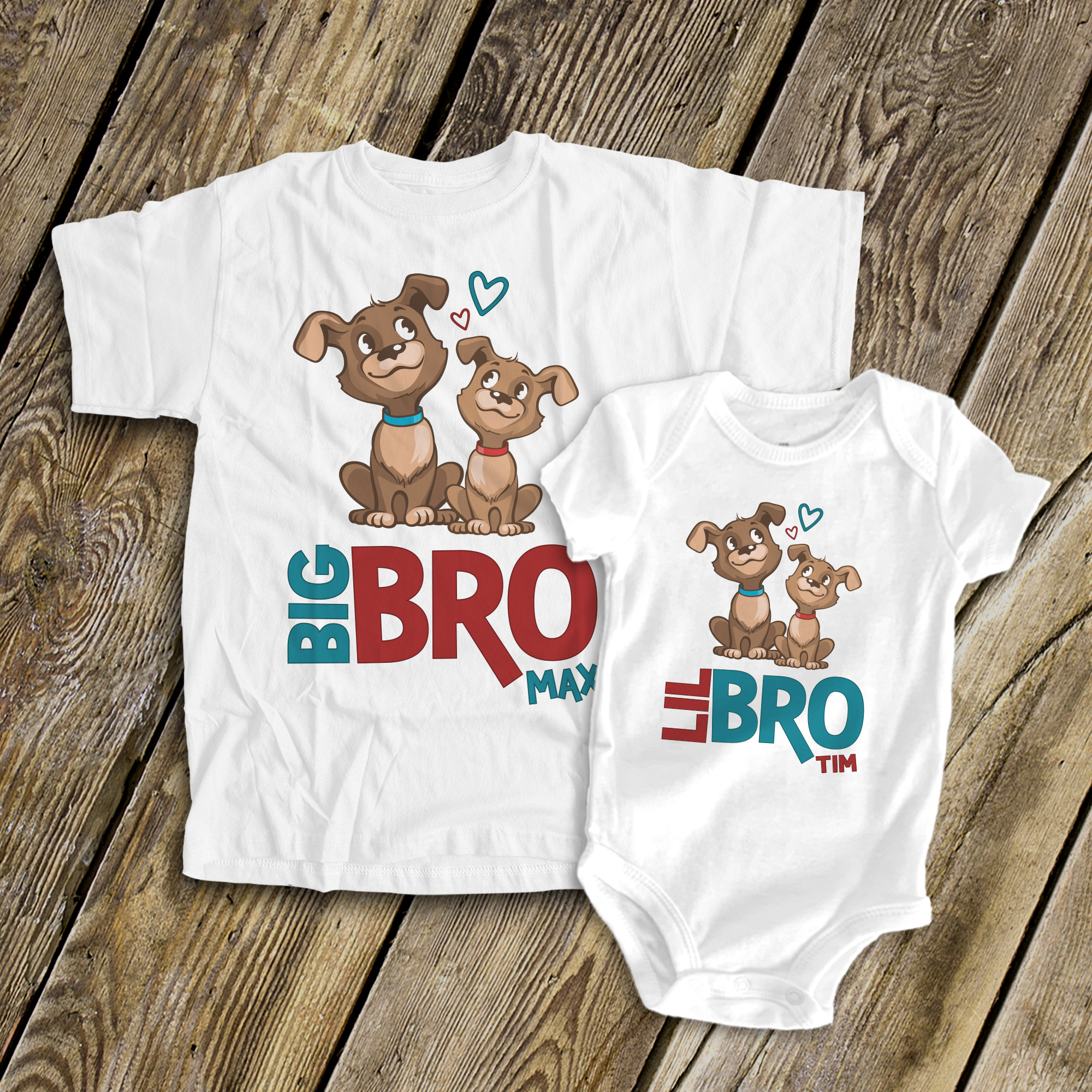Personalized Big Brother T Shirts and Gifts