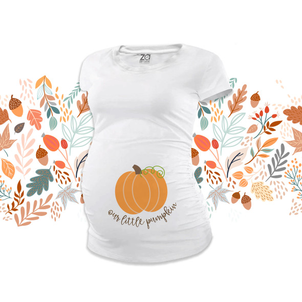 Our little pumpkin maternity or non-maternity Tshirt