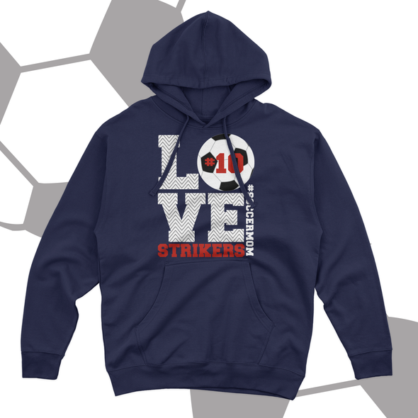 Soccer mom hoodie sweatshirt LOVE
