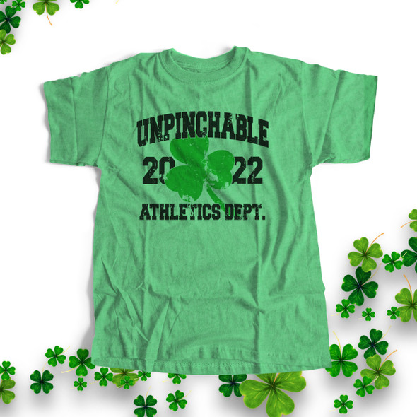 Unpinchable collegiate St Patricks Day Tshirt