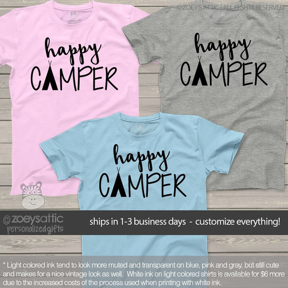 Happy camper Tshirt