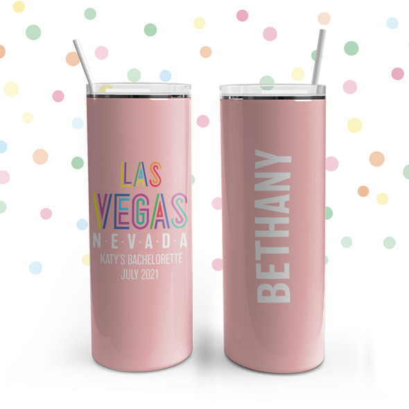 LV Rainbow 20oz Skinny Tumbler