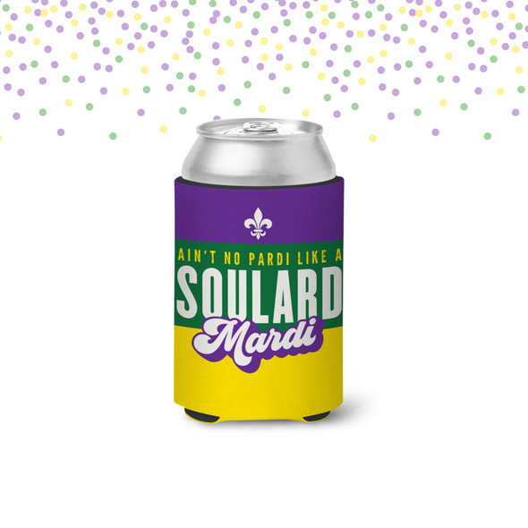 Aint't no party like a soulard mardi regular or slim can coolies